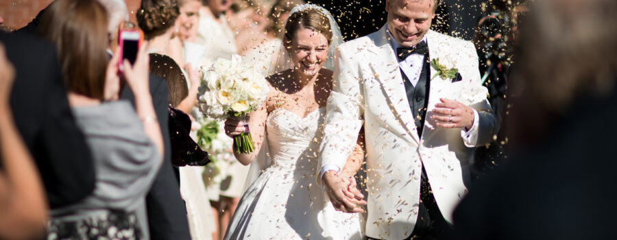 Lavender, streamers, lights, fun!