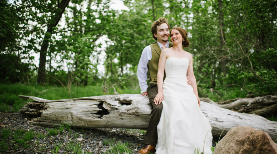 Emily & Ian Grand Isle Lake House, Richmond Round Church